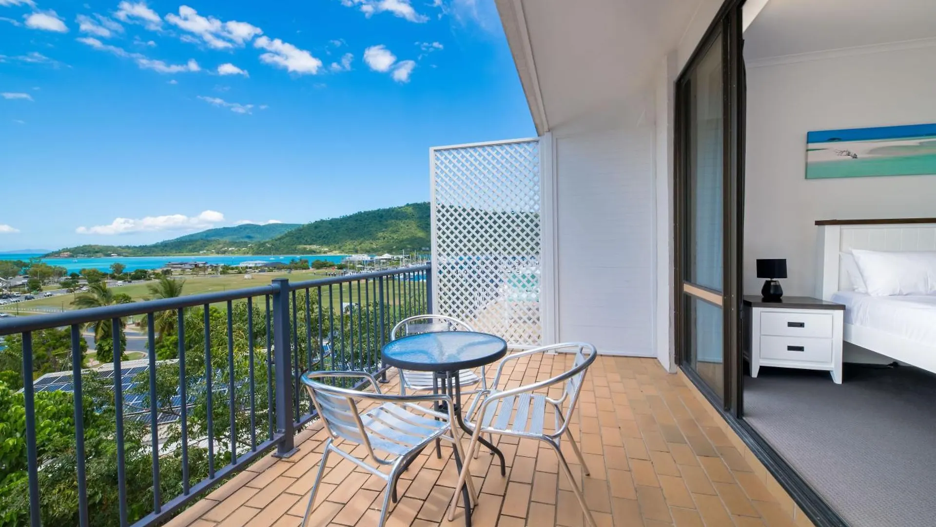 Ocean Views At Whitsunday Terraces Resort Airlie Beach
