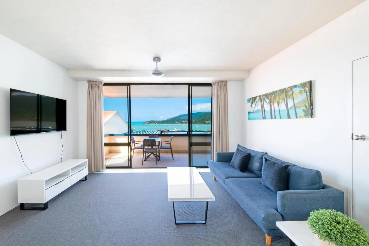 Ocean Views At Whitsunday Terraces Resort Airlie Beach