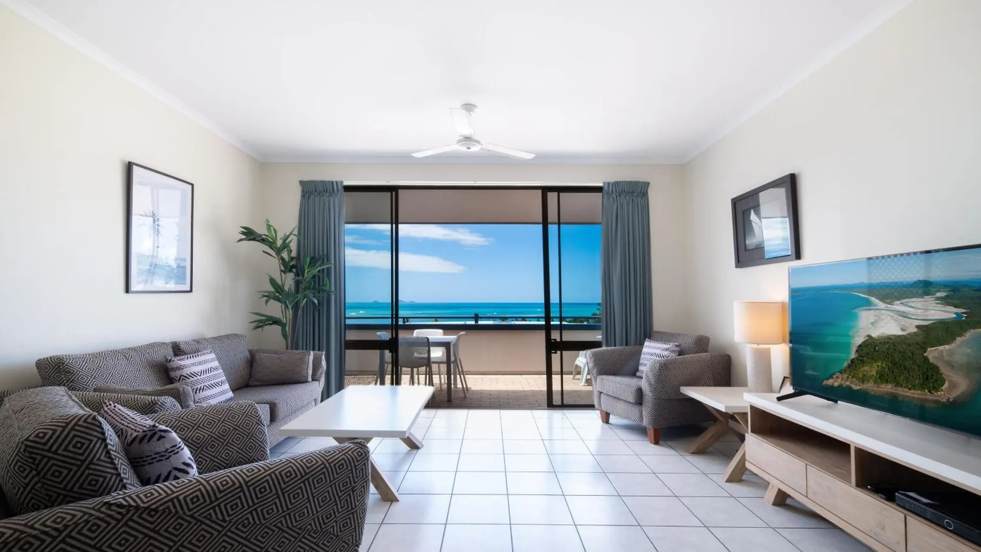 Ocean Views At Whitsunday Terraces Resort Airlie Beach Australia